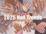 Different colourful nail designs using the Halo Gel Polish range.