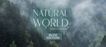 Scenic mountain image with Pure Nails' 'Natural World Collection' sign overlaying