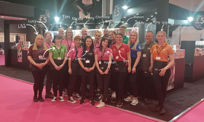 Beauty UK Show- Behind the scenes