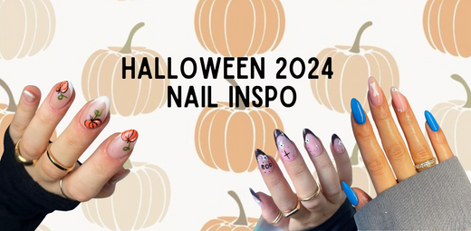 Halloween nail designs using Halo gel polish