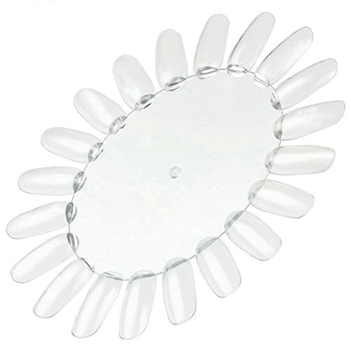 Pure Nails üres színmintakerekek címkével – 2 darabos csomag