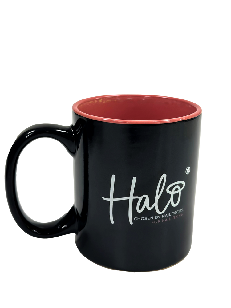 Halo Gel Polish Logózott Bögre