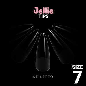 Halo Jellie Nail Tip - Stiletto