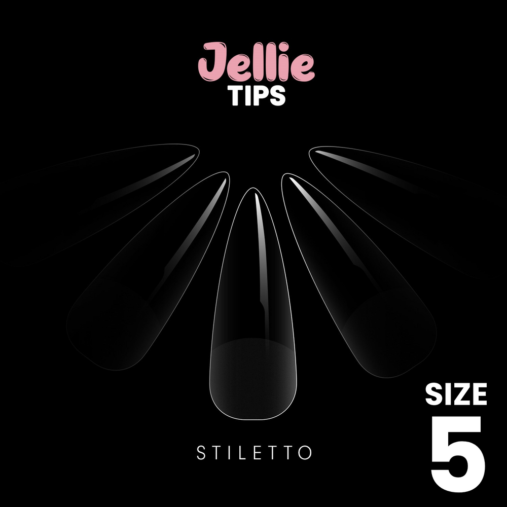 Halo Jellie Nail Tip - Stiletto