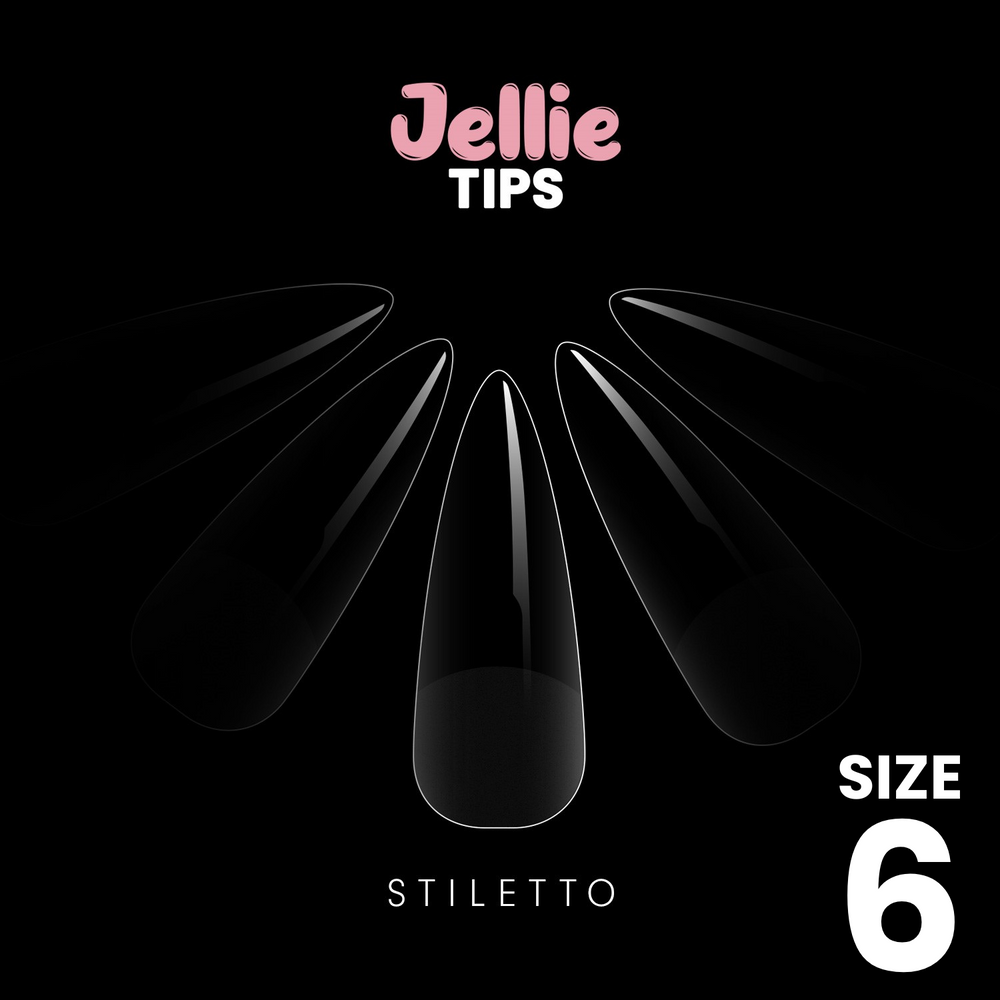 Halo Jellie Nail Tip - Stiletto