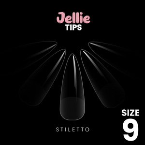 Halo Jellie Nail Tip - Stiletto
