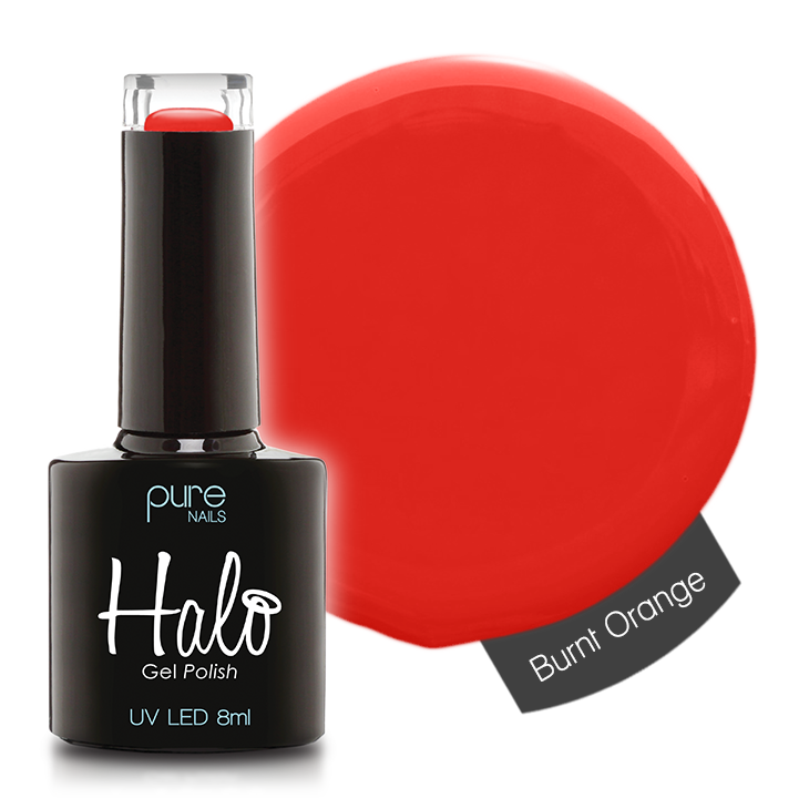 Pure Nails' Halo Gel Polish in shade 'Burnt Orange'