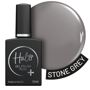 Halo Gél Lakk Plus 12 ml - Stone Grey