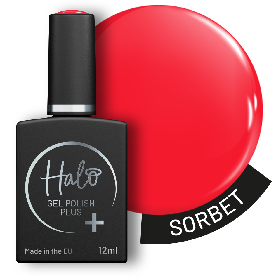 Halo Gél Lakk Plus 12ml - Sorbet
