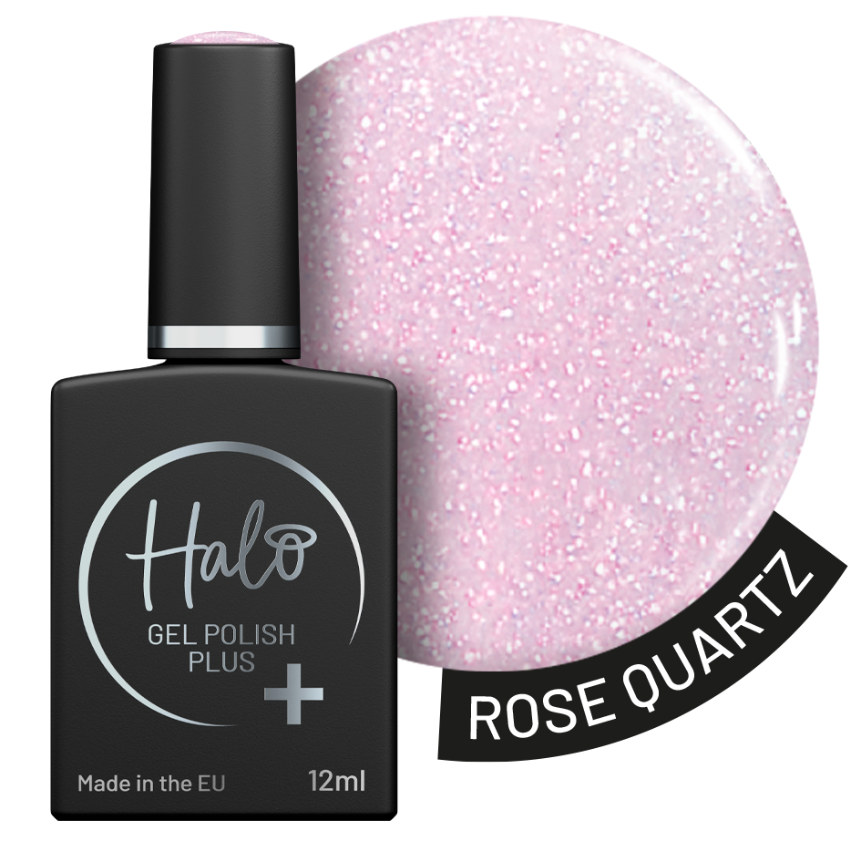 Halo Gél Lakk Plus 12ml - Rose Quartz