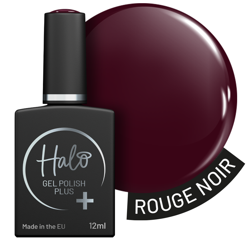 Halo Gél Lakk Plus 12ml - Rouge Noir