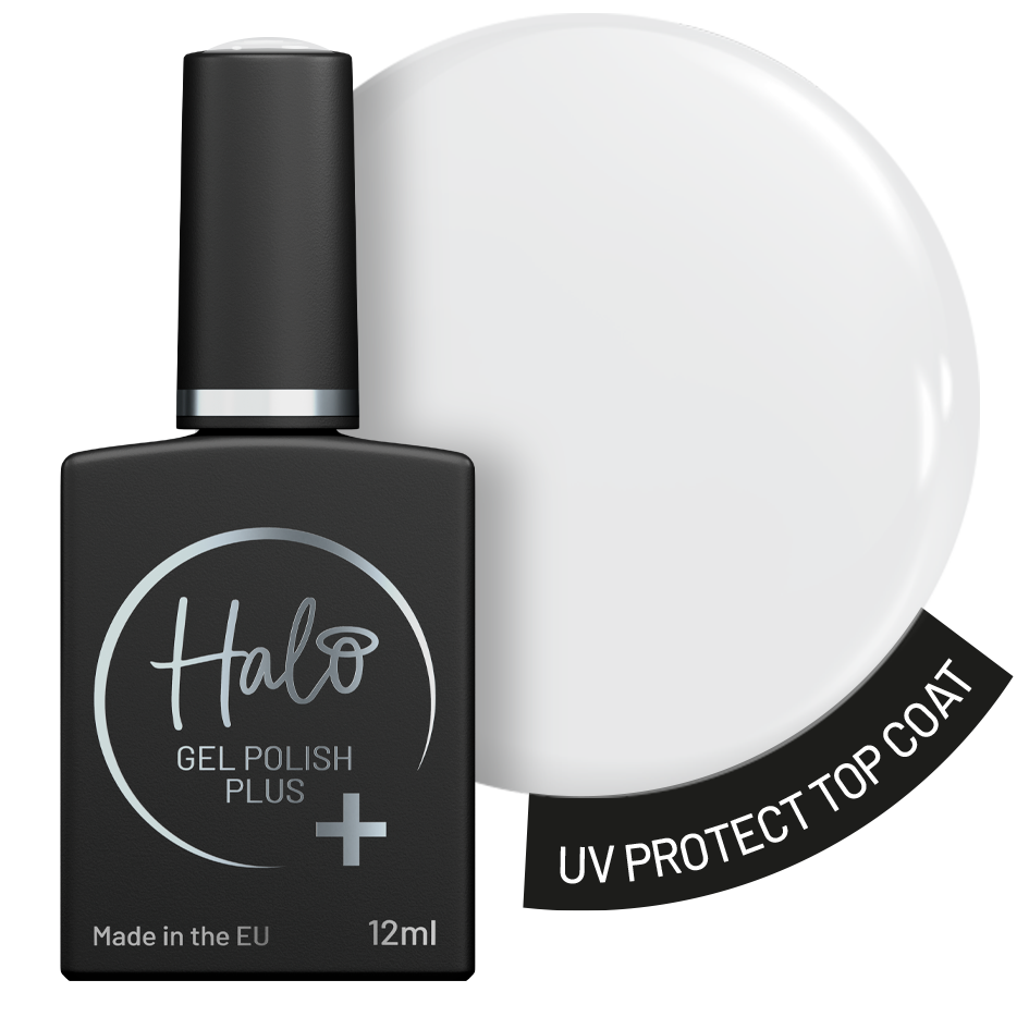 Halo Gél Lakk Plus UV Protect Top Coat 12 ml