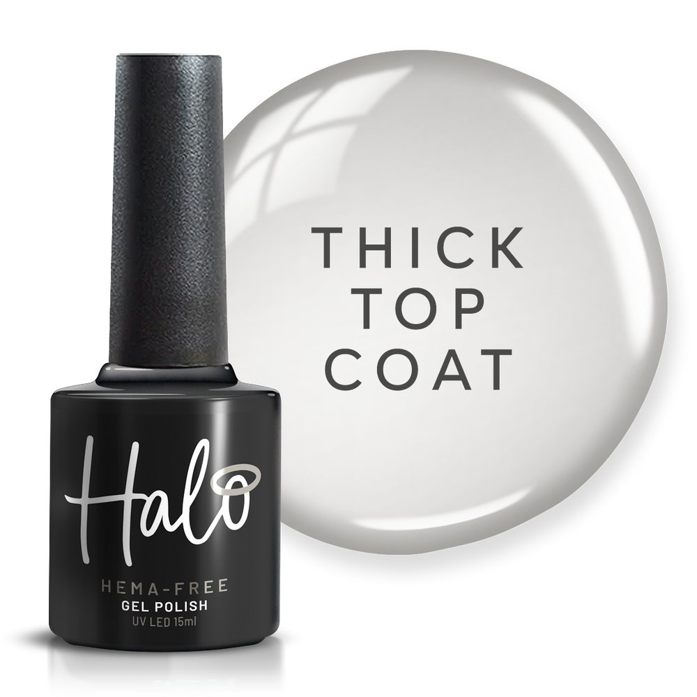 Halo Gél Lakk - Thick Top Coat 15ml