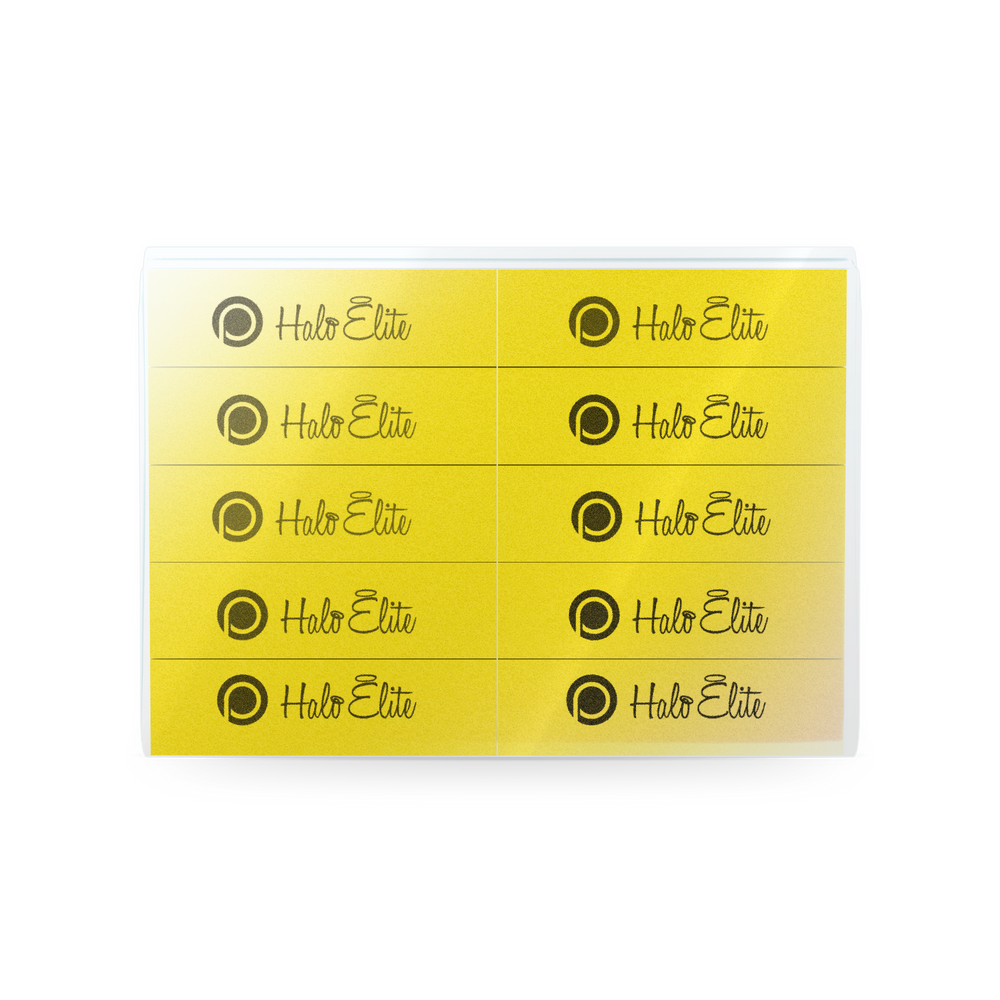 Halo Elite Yellow Blocks  220 grit - 10 darabos csomag