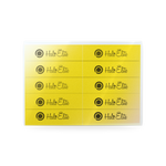 Halo Elite Yellow Blocks  220 grit - 10 darabos csomag