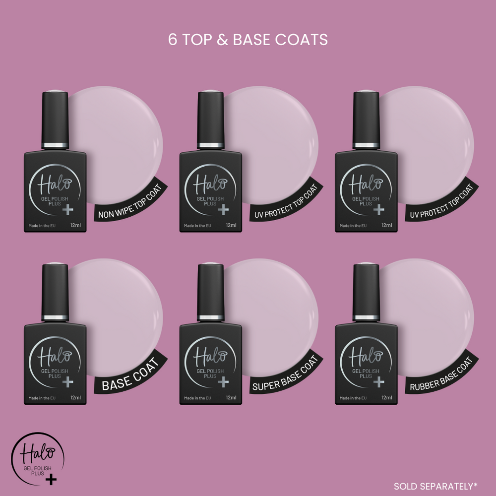 Halo Gel Polish Plus - Top & Base
