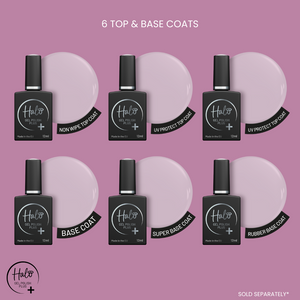 Halo Gel Polish Plus - Top & Base