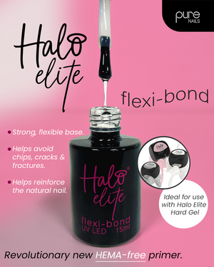 Halo Elite Hard Gel UV Flexi-Bond 15ml