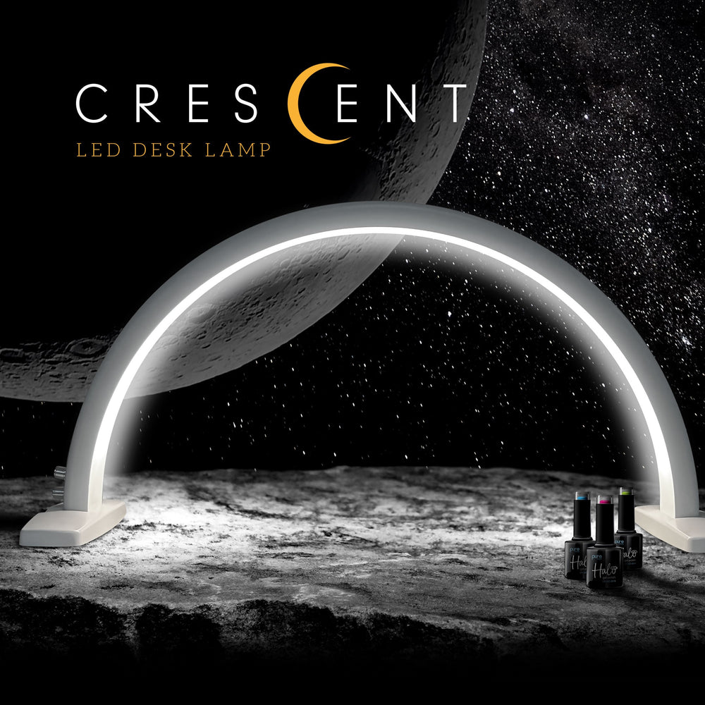 Halo Crescent LED asztali lámpa