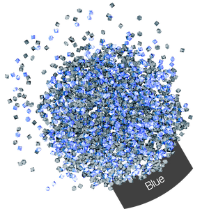 Micro Crystals - Blue