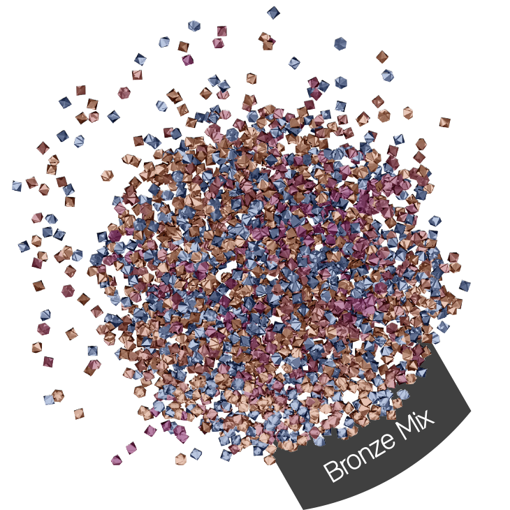 Micro Crystals - Bronze