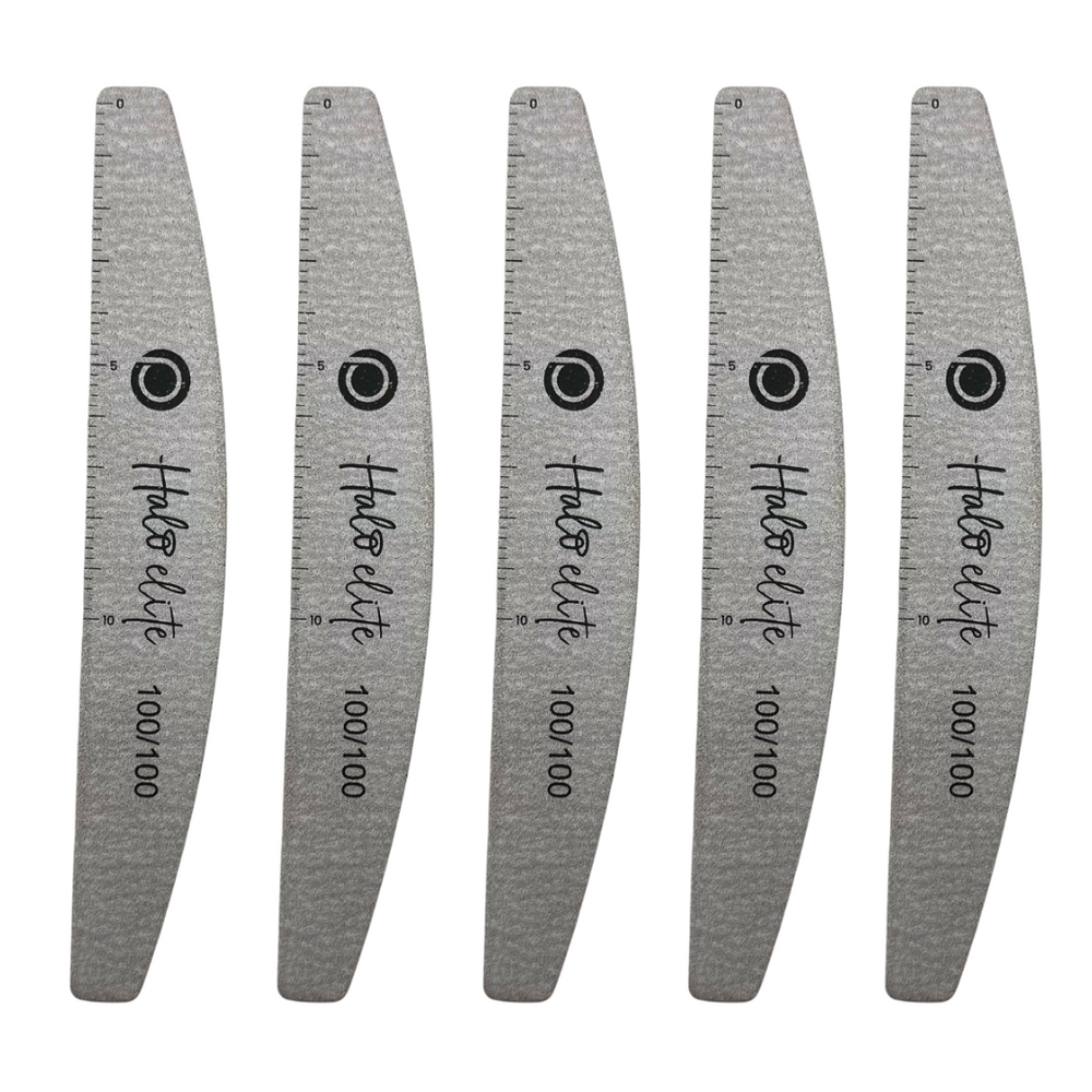 Halo Elite Zebra Félhold Reszelő 100/100 - 5 darabos csomag