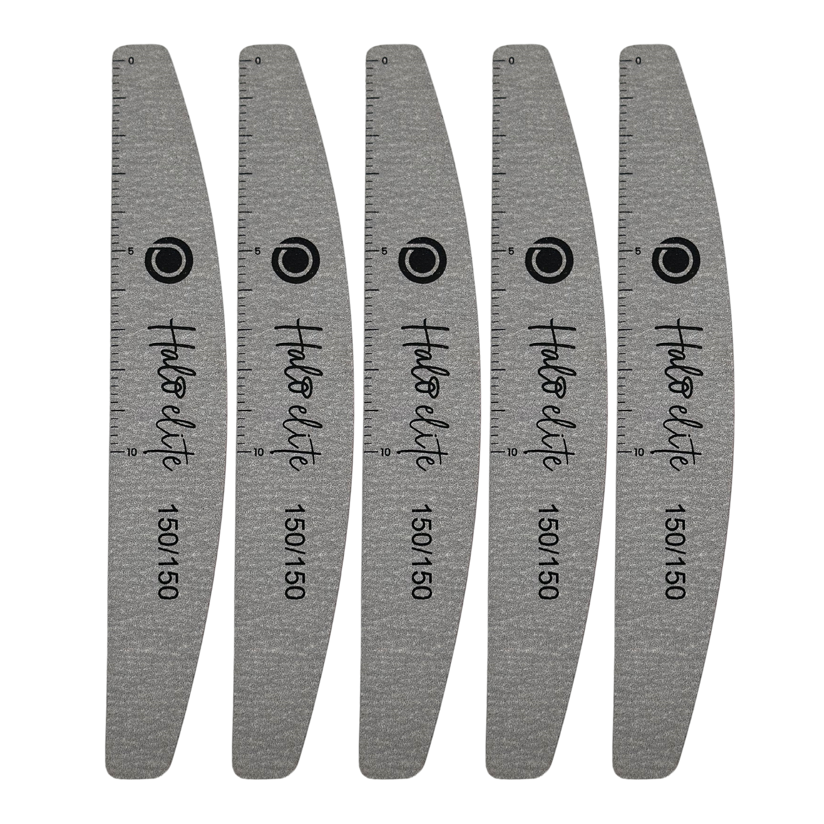 Halo Elite Zebra Félhold Reszelő 150/150 - 5 darabos csomag