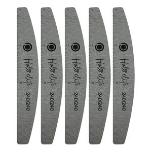 Halo Elite Zebra Féhold-Reszelők 240/240 - 5 darabos