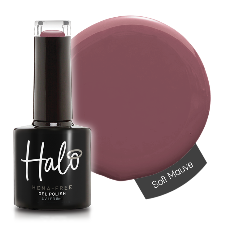 Product image of Pure Nails' HEMA-Free gel polish in shade 'Soft Mauve'