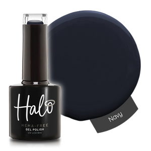 Product image of Pure Nails' Halo HEMA-Free gel polish in shade 'Navy'