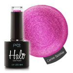 Pure Nails' Halo Gel Polish in shade 'Cerise Sparkle'