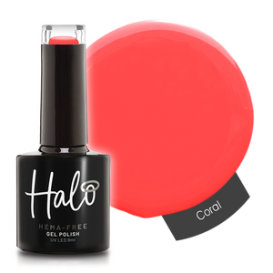 Pure Nails' Halo Gel Polish in shade 'Coral' 