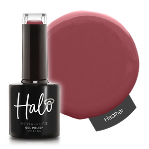Product image of Pure Nails' Halo HEMA-Free gel polish in shade 'Heather'