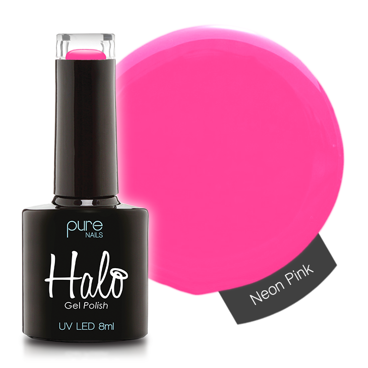 Halo Gél Lakk 8ml Neon Pink