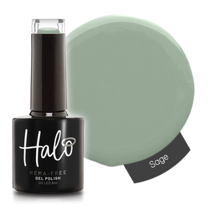 Product image of Pure Nails' HEMA-Free Halo gel polish in shade 'Sage'