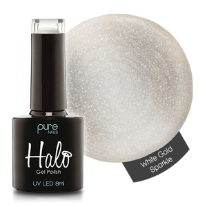 Halo Gél Lakk 8ml White Gold Sparkle