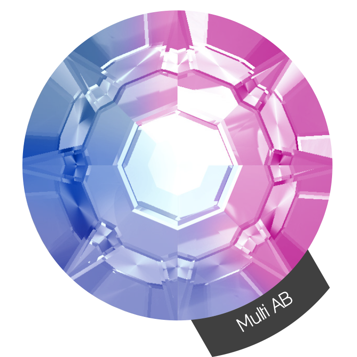 Halo Nail Art Kristályok - 3-as méretű csomag