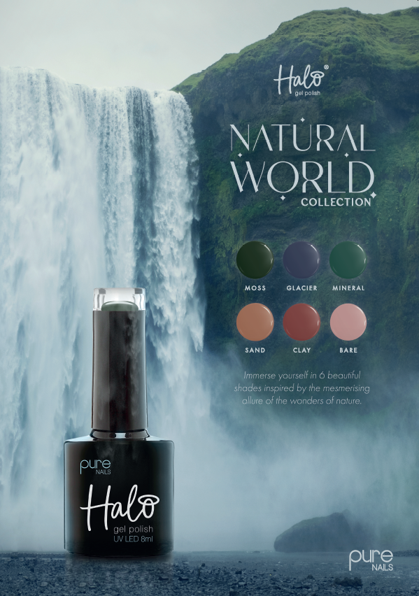 Halo Gél Lakk Natural World A2 poszter