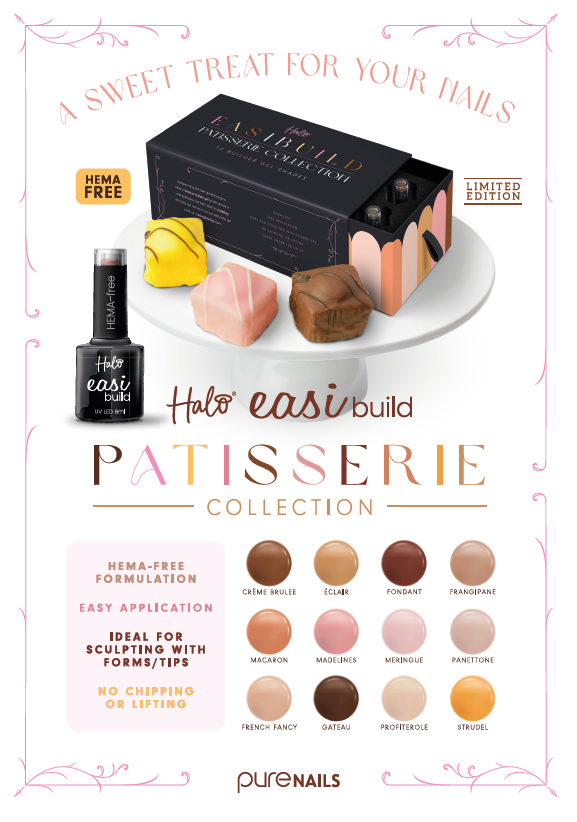 Halo EasiBuild HEMA-mentes Patisserie A2-es poszter