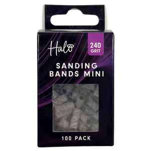 Halo Mini Csiszolószalag Fehér 240 grit 100 db