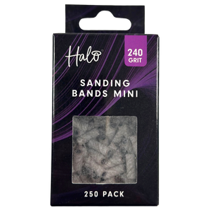 Halo Mini Csiszolószalag Fehér 240 grit 250 db