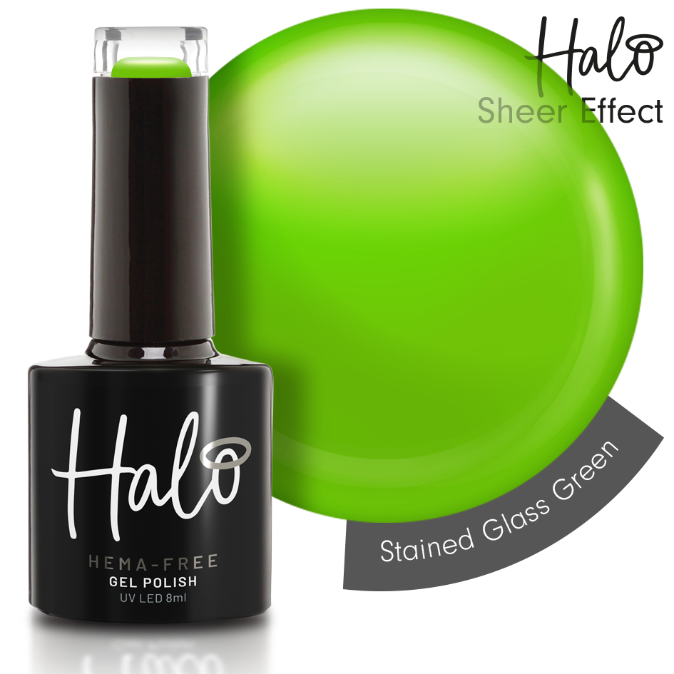 Halo Gél Lakk 8ml Stained Glass Green