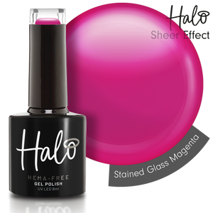 Halo Gél Lakk 8ml Stained Glass Magenta