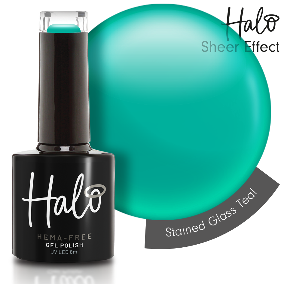 Halo Gél Lakk 8ml Stained Glass Teal