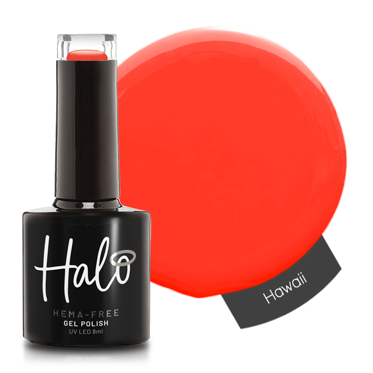 Product image of Pure Nails' Halo HEMA-Free gel polish in shade 'Hawaii'