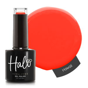 Product image of Pure Nails' Halo HEMA-Free gel polish in shade 'Hawaii'