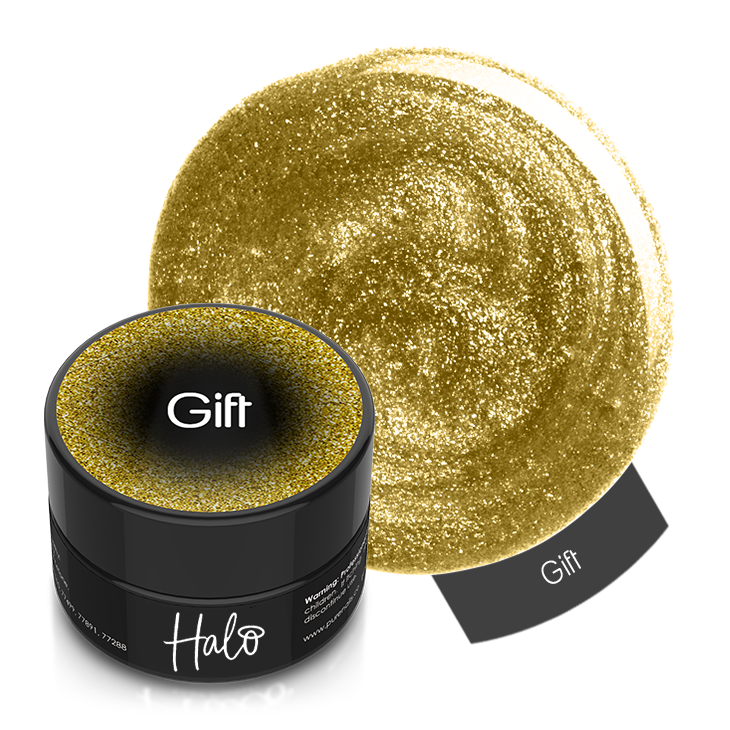 Product image of Pure Nails' Halo gel polish in shade 'Gift'