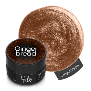 Product image of Pure Nails' Halo gel glitter polish in shade 'Gingerbread'