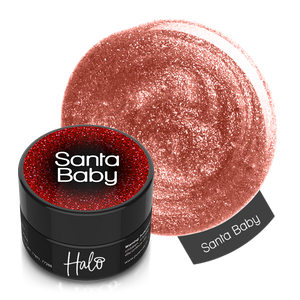 Pure Nails' Halo gel nail polish in shade 'Santa Baby'