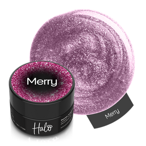 Product image of Pure Nails' glitter gel polish in shade 'Merry'